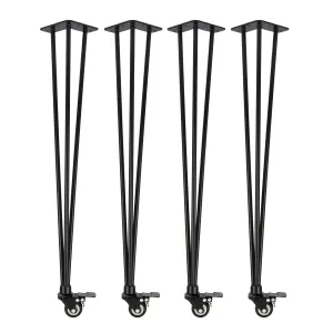 4er Set HAIRPIN Legs ’n’ Roll