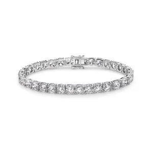 925 Sterling Silver Cubic Zirconia Tennis Bracelet