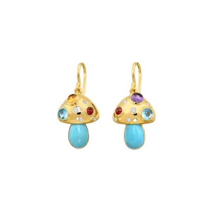 Abracadaba Mushroom Earrings