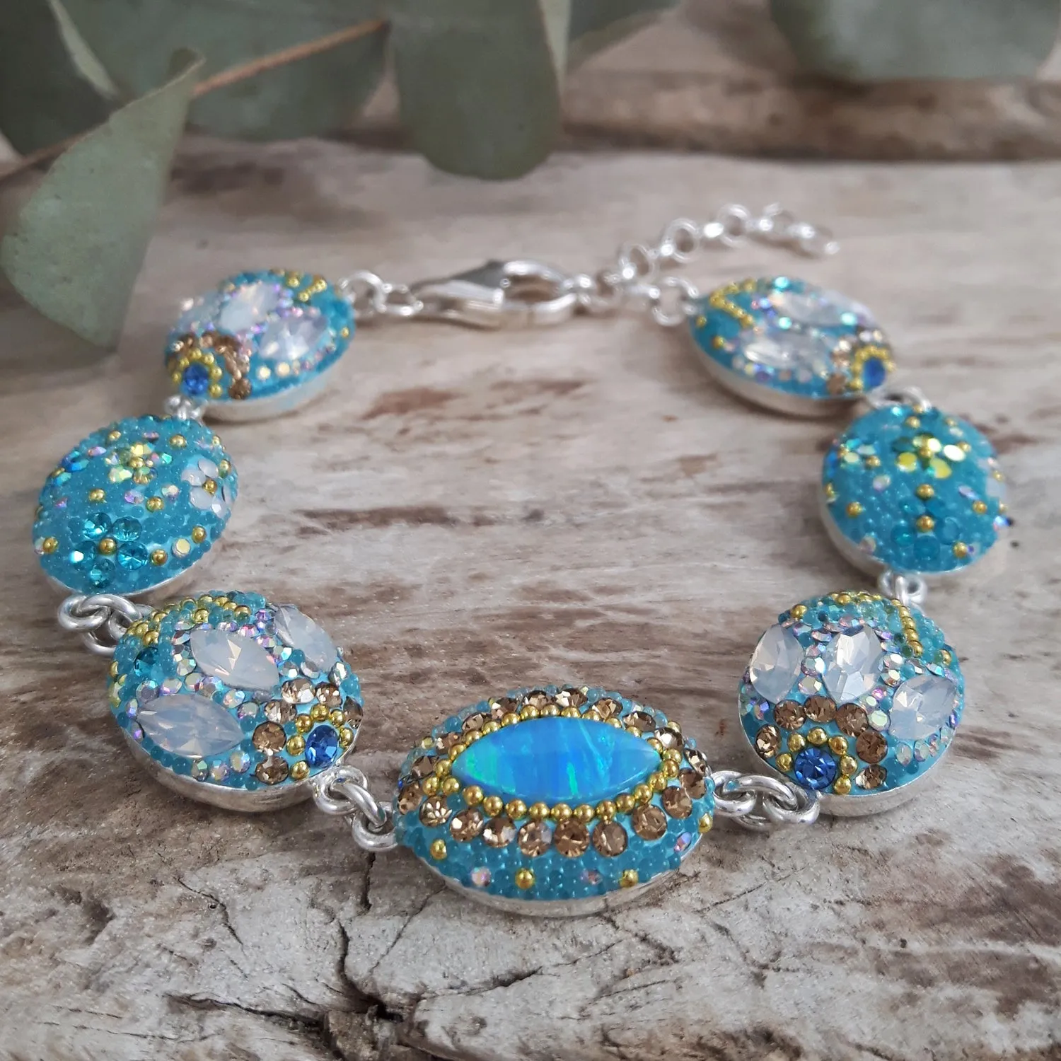Allegra Daisy Dream TQ Bracelet