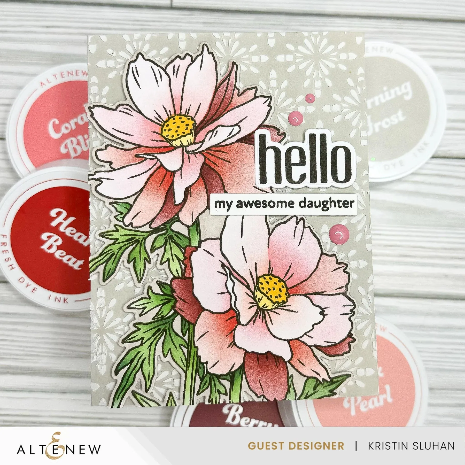 Altenew Tea Party Fresh Dye Ink Re-inker - Heart Beat