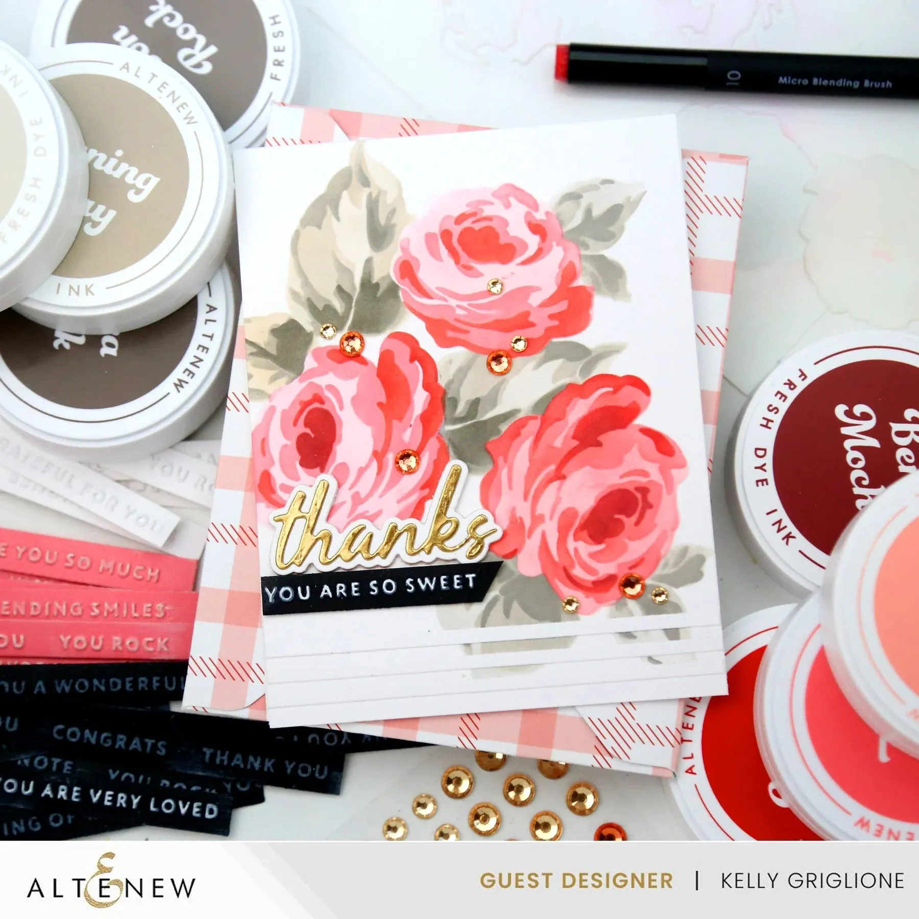 Altenew Tea Party Fresh Dye Ink Re-inker - Heart Beat