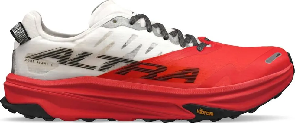 Altra Men&#x27;s Mont Blanc Carbon White/Coral | Buy Altra Men&#x27;s Mont Blanc Carbon White/Coral here | Outnorth