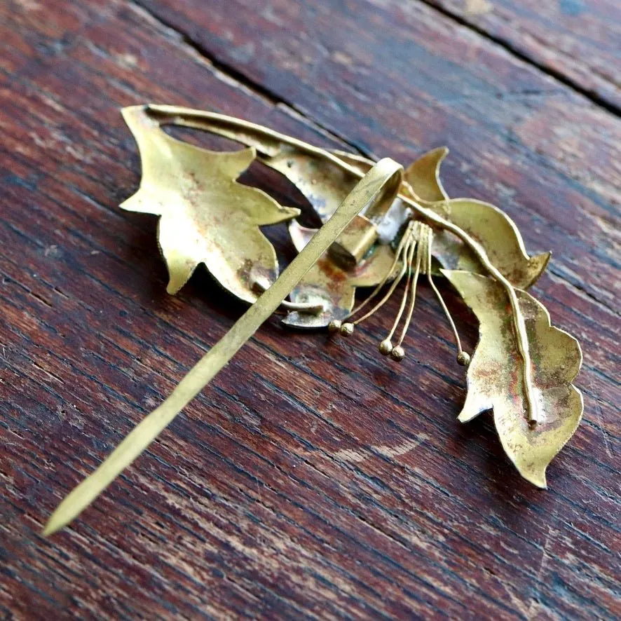 Antique Tian-Tsui (點翠) Hair Pin - Small