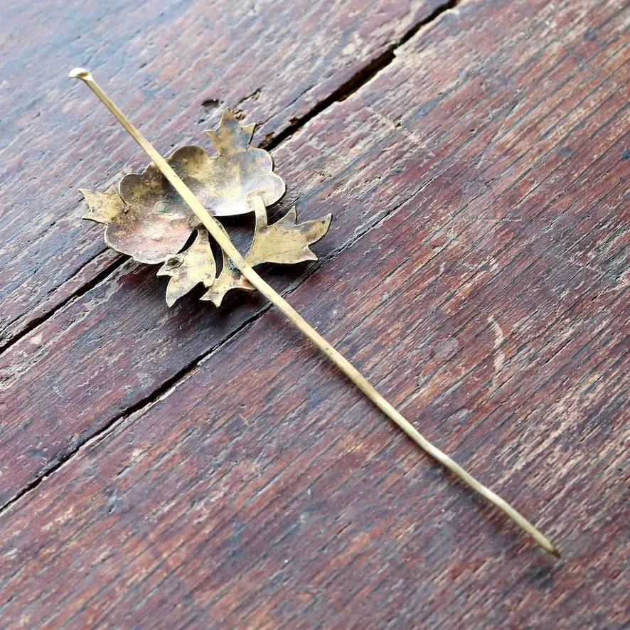 Antique Tian-Tsui (點翠) Hair Pin - Small