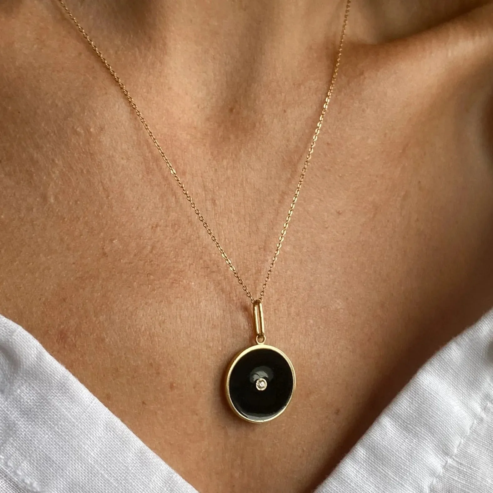 Balia Stone Onyx Necklace