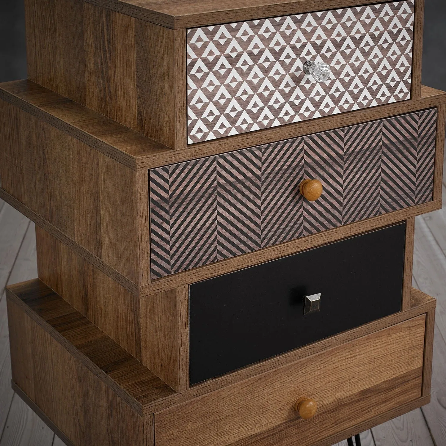 Casablanca Chest of 4 Solid Wood Drawers