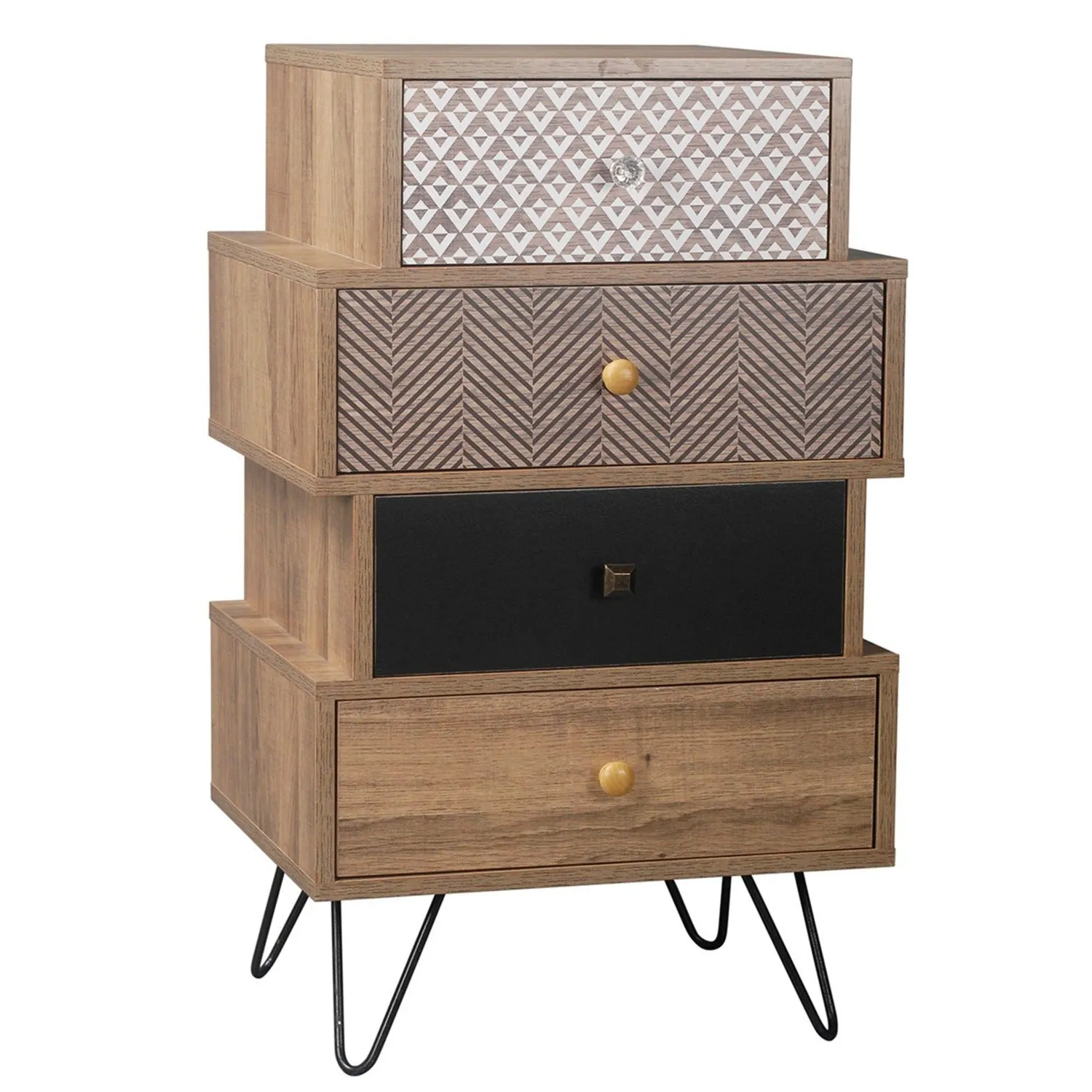 Casablanca Chest of 4 Solid Wood Drawers