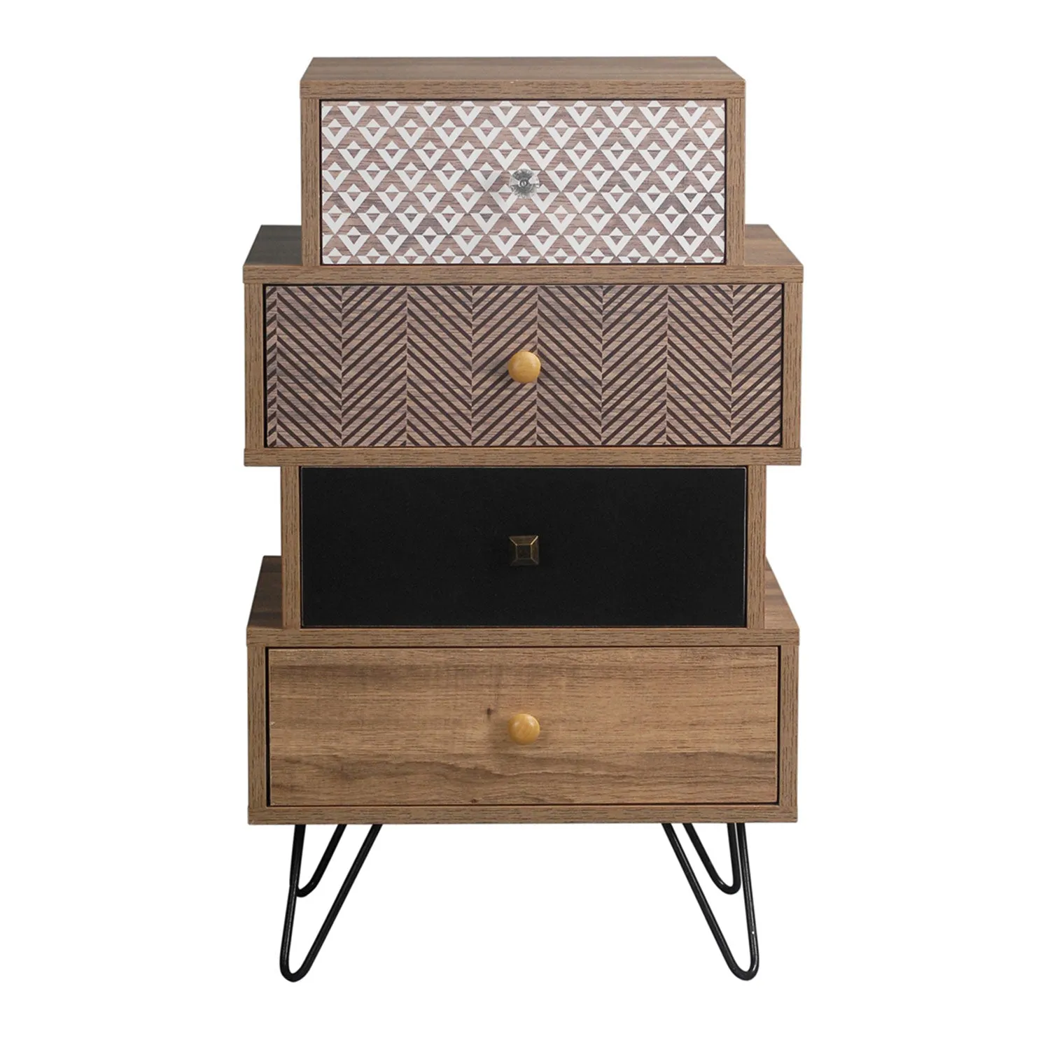 Casablanca Chest of 4 Solid Wood Drawers