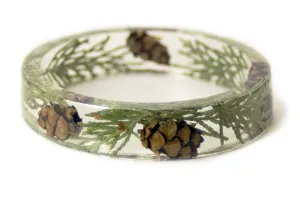 Cedar Forest Resin Bracelet