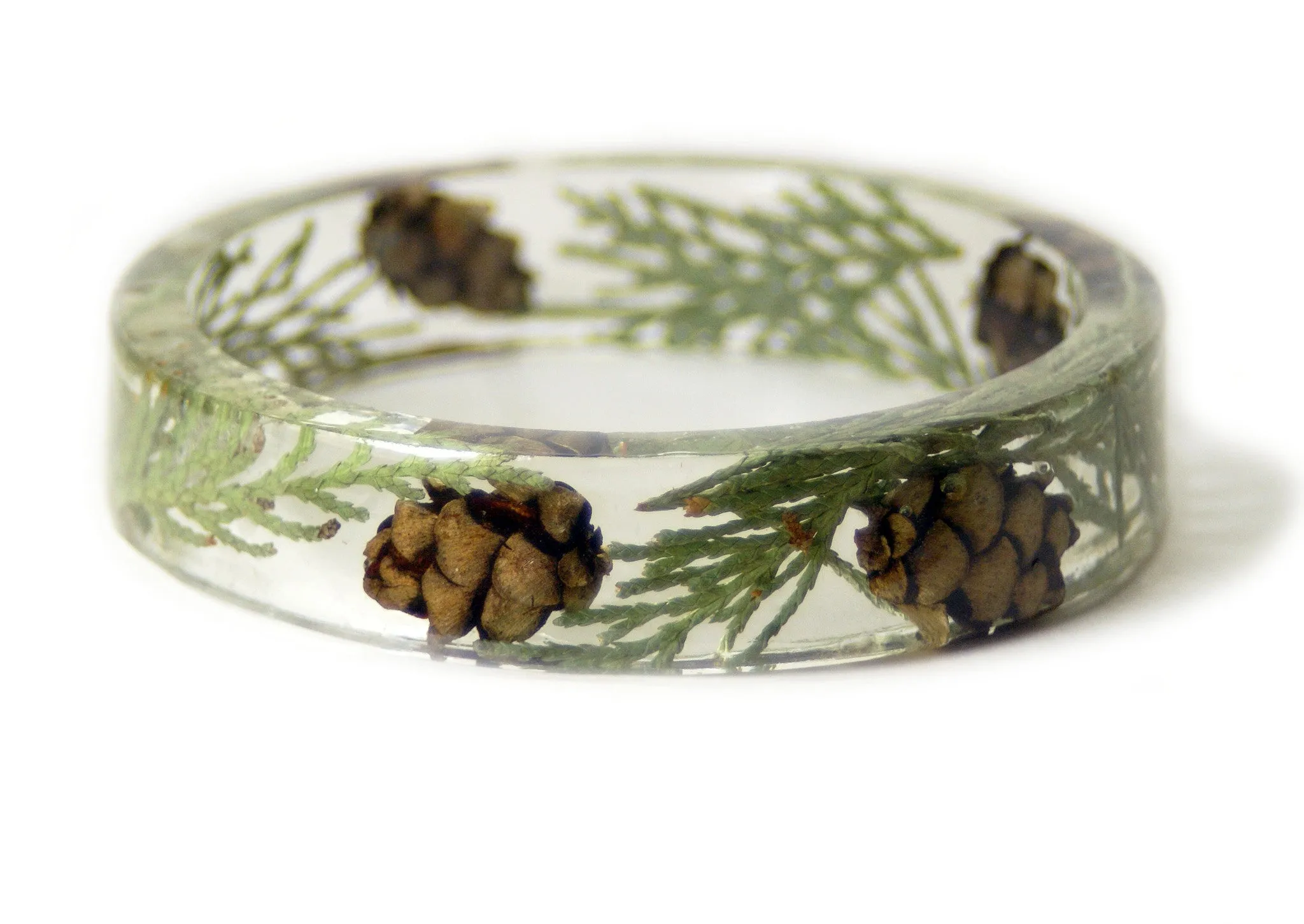 Cedar Forest Resin Bracelet