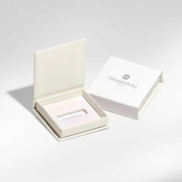 Composable Classic Right Drop White Opal Link - Rose Gold - 430514/07