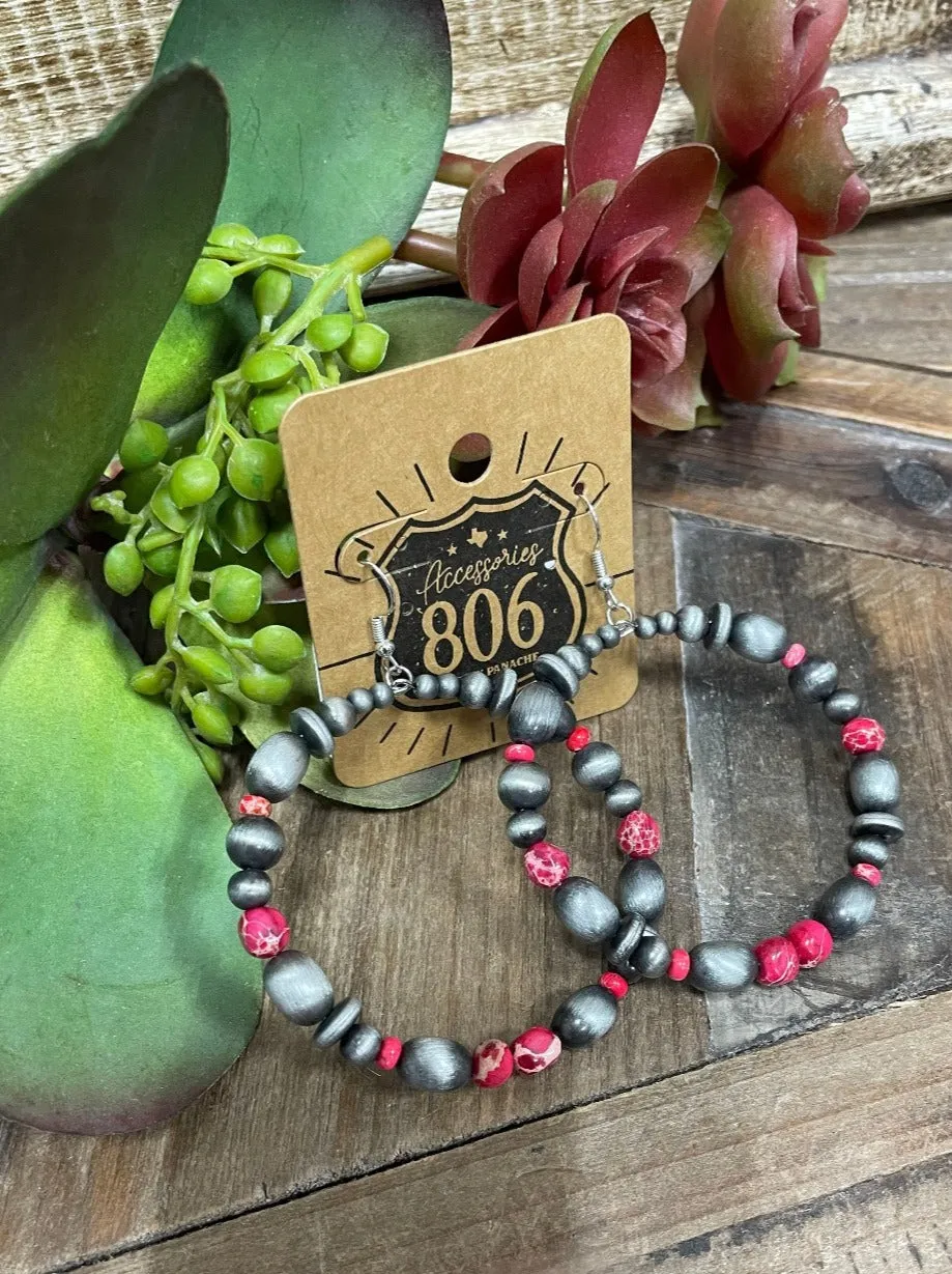 Davis Faux Navajo Pearl Earrings