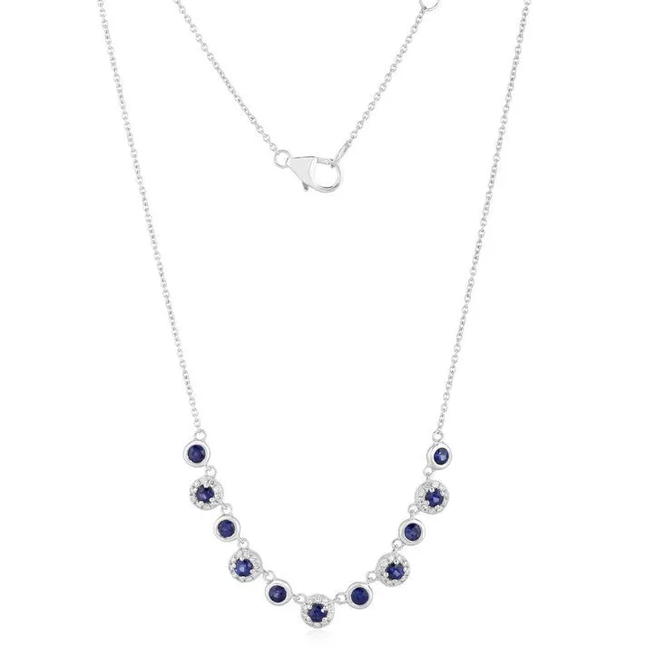 Diamond Graceful Radiance Station Necklace