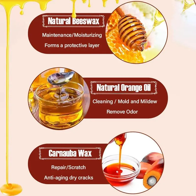 Early Xmas Sales - 49% OFFNatural Beeswax & Orange Oil Wood Conditioner