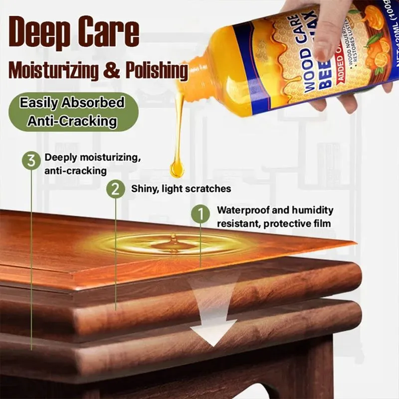 Early Xmas Sales - 49% OFFNatural Beeswax & Orange Oil Wood Conditioner