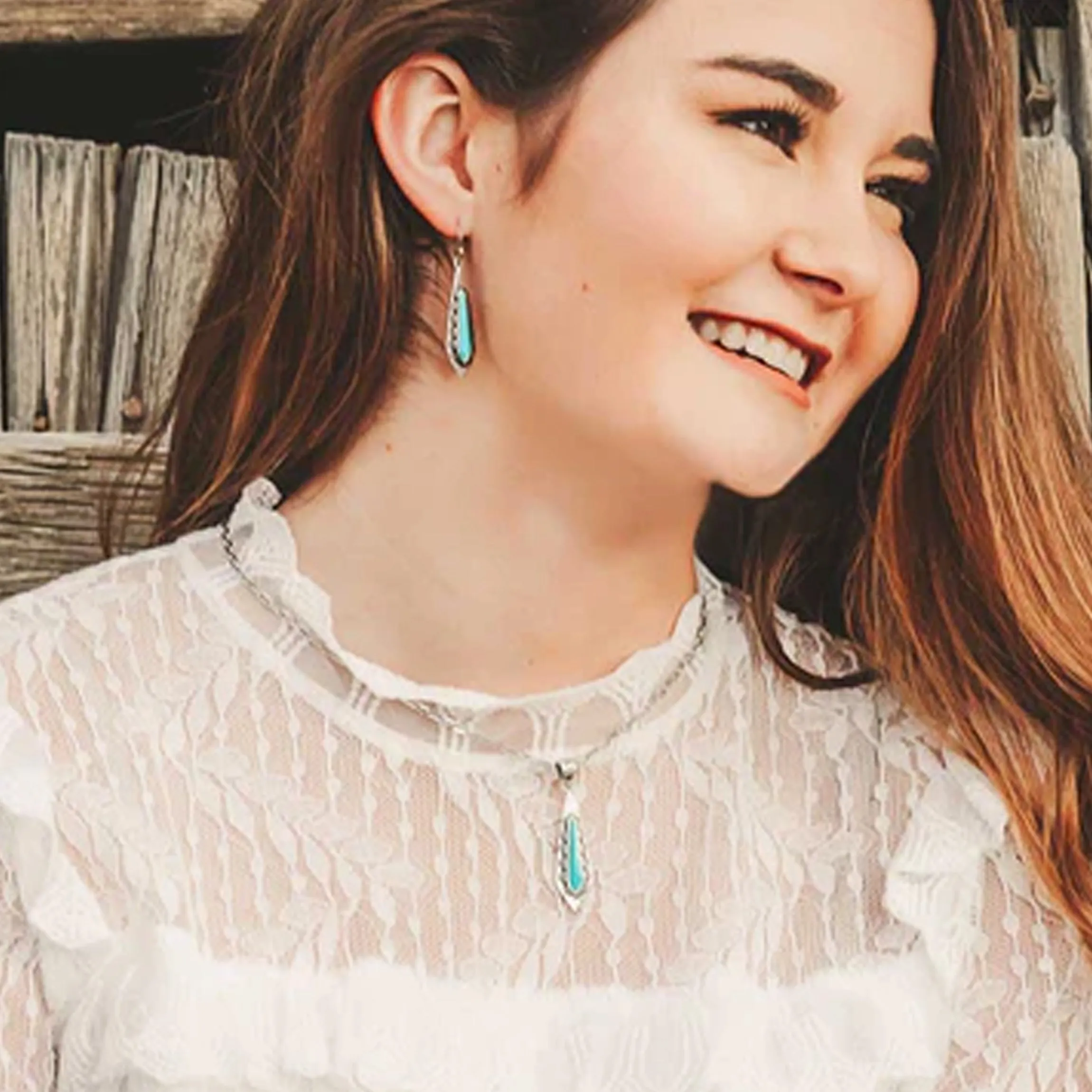 Earrings | Southwest Turquoise Stream