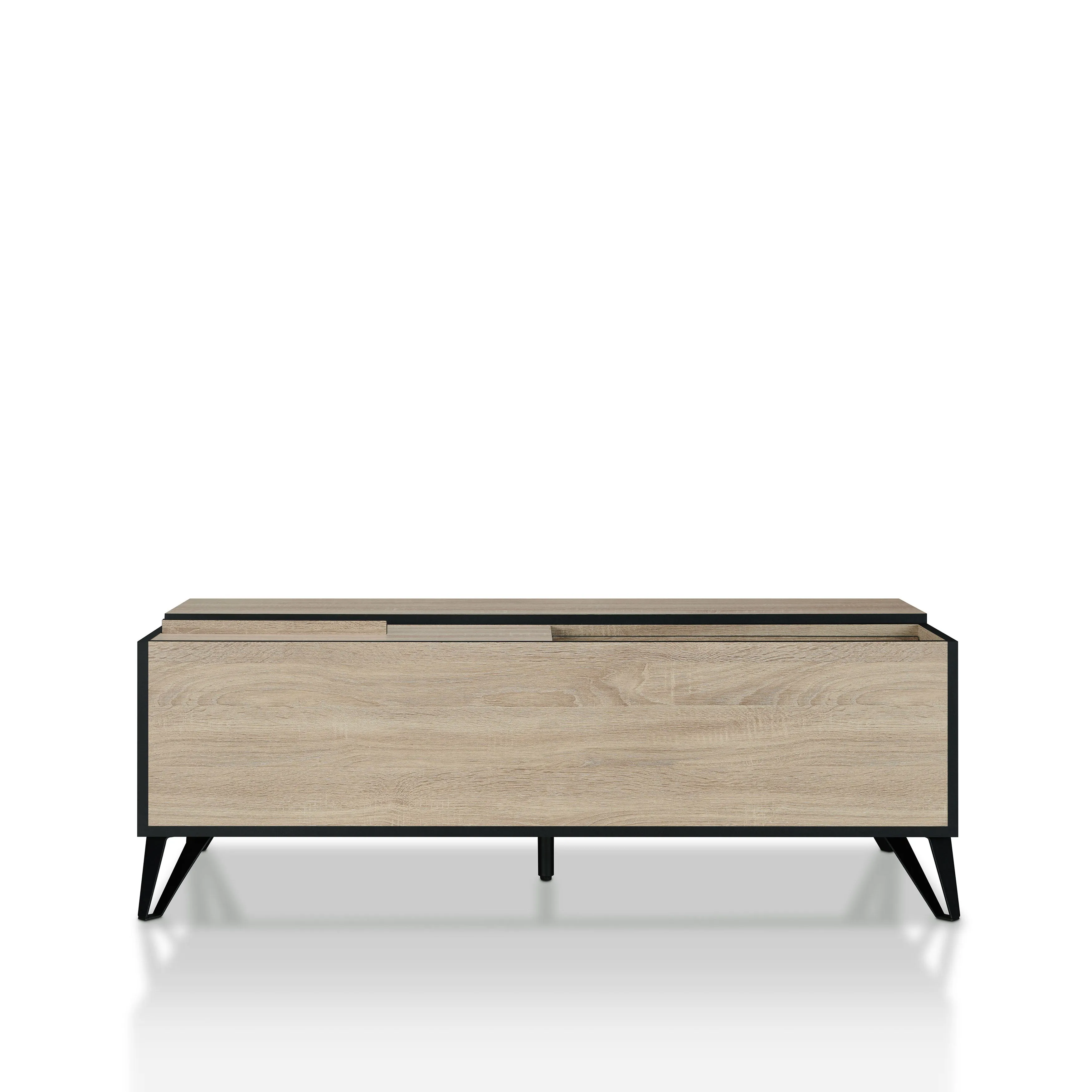 Evermore Modern Natural Oak Coffee Table