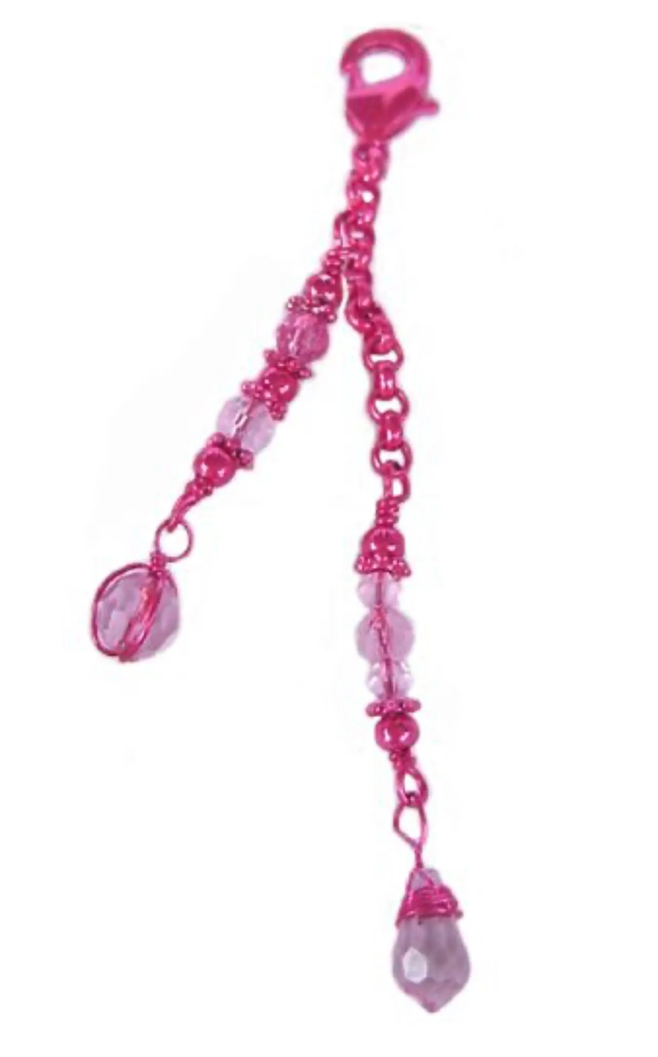Hair Twister Pink Rainbow - 4" Mini Hair Wrap