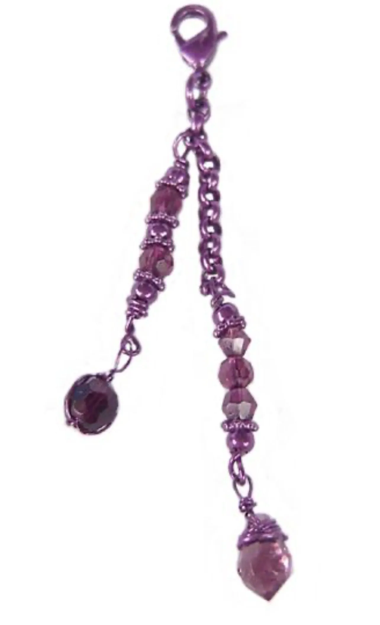 Hair Twister Purple Rainbow - 6" Mini Hair Wrap
