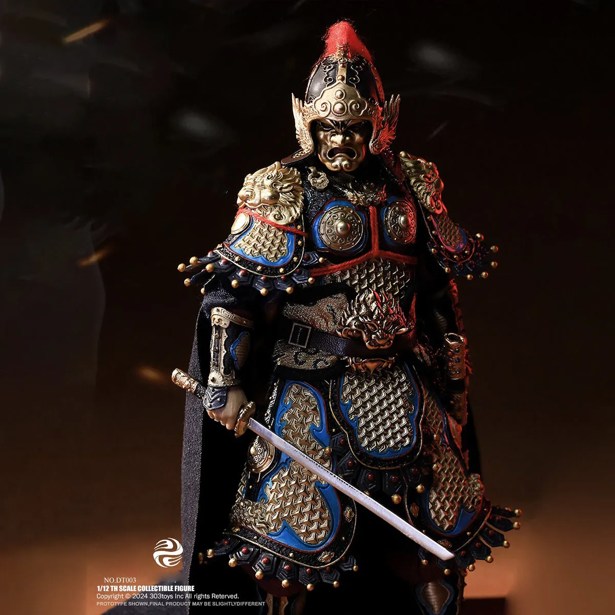 HiPlay 303TOYS The Prosperous Tang Dynasty Series, General Of Right Militant Marquis: Yuchi Gong, Solo Deluxe, Action Figure Full Set