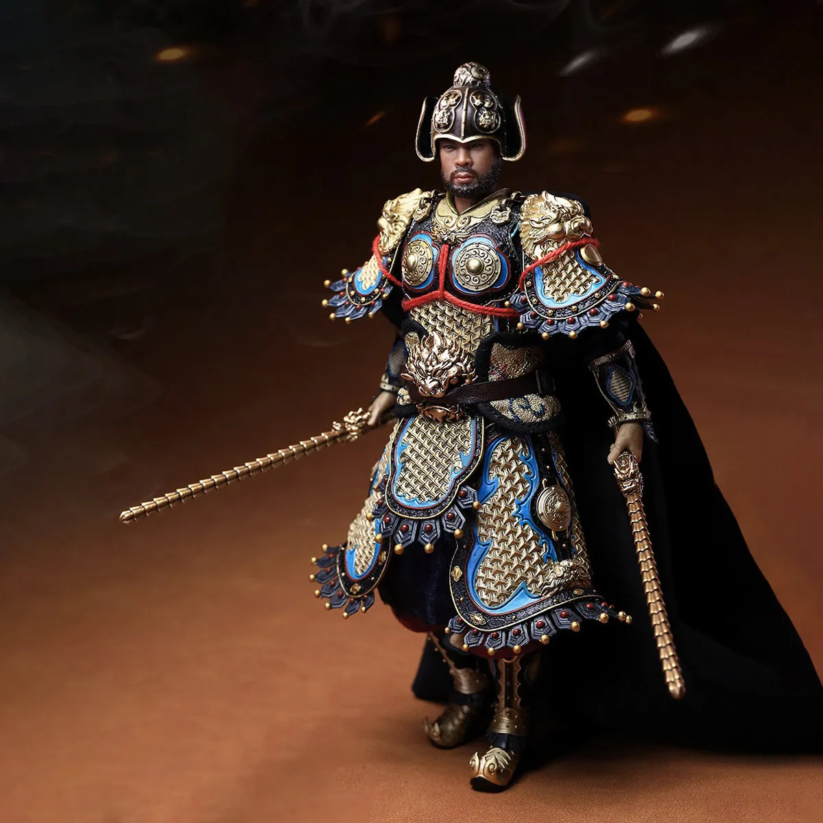 HiPlay 303TOYS The Prosperous Tang Dynasty Series, General Of Right Militant Marquis: Yuchi Gong, Solo Deluxe, Action Figure Full Set