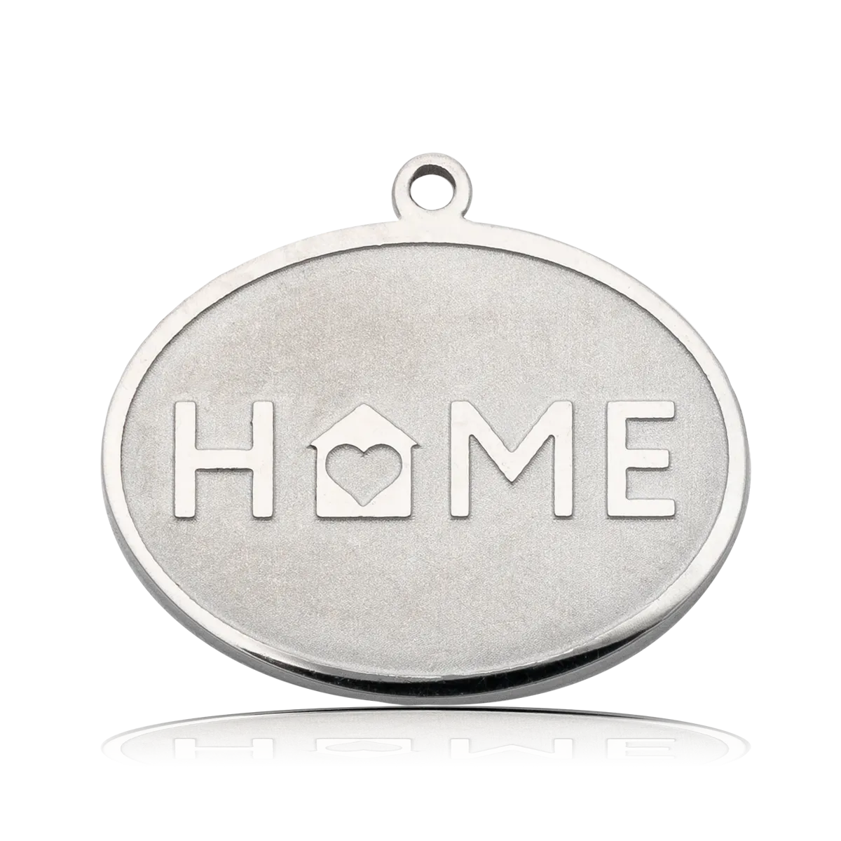 Home Heart Charm with Blue Opal Jade Charity Bracelet