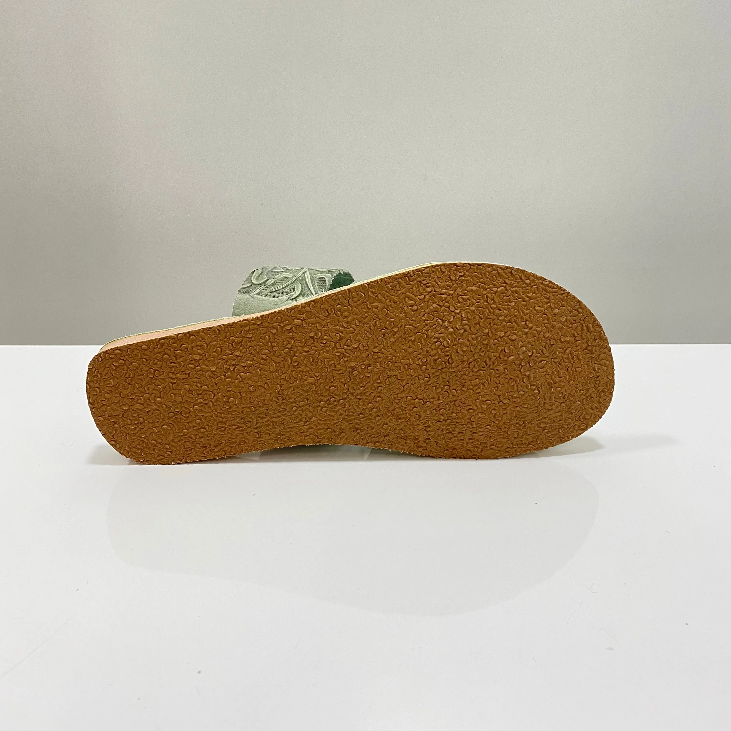 Huarache Handmade Shoe (Anillo Cruzado / Menta)