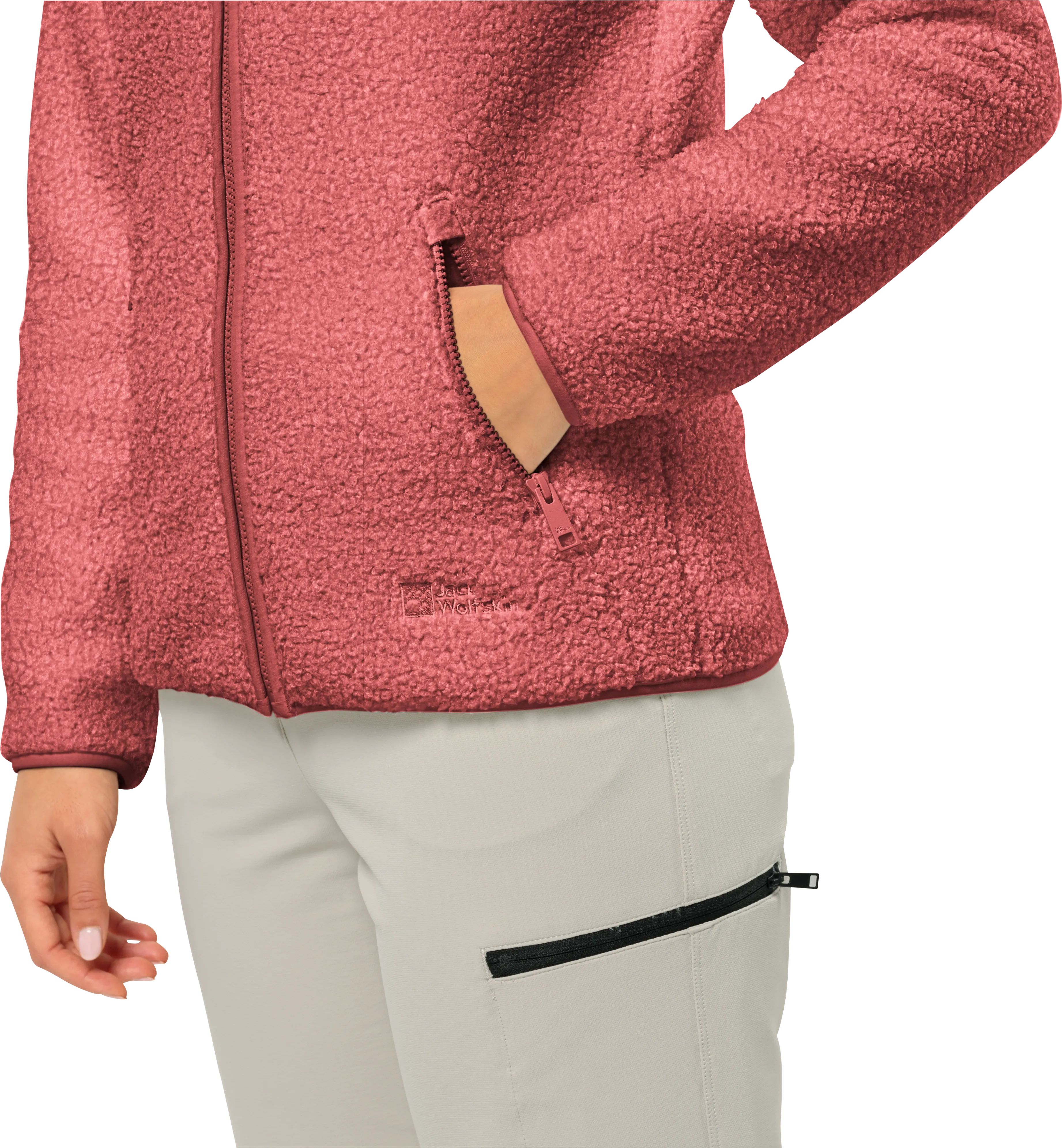 Jack Wolfskin Women&#x27;s High Curl Jacket Red Coral | Buy Jack Wolfskin Women&#x27;s High Curl Jacket Red Coral here | Outnorth