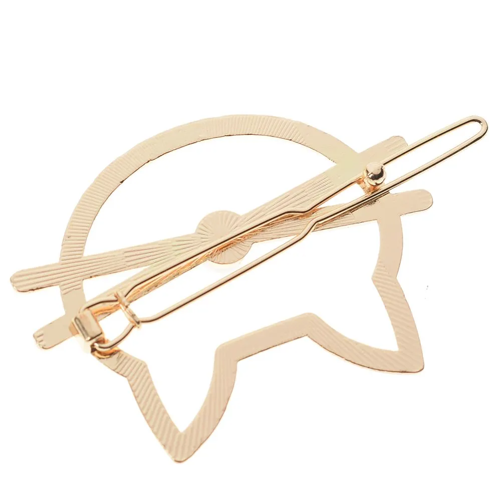 Kawaii Metal Cat Hairpin