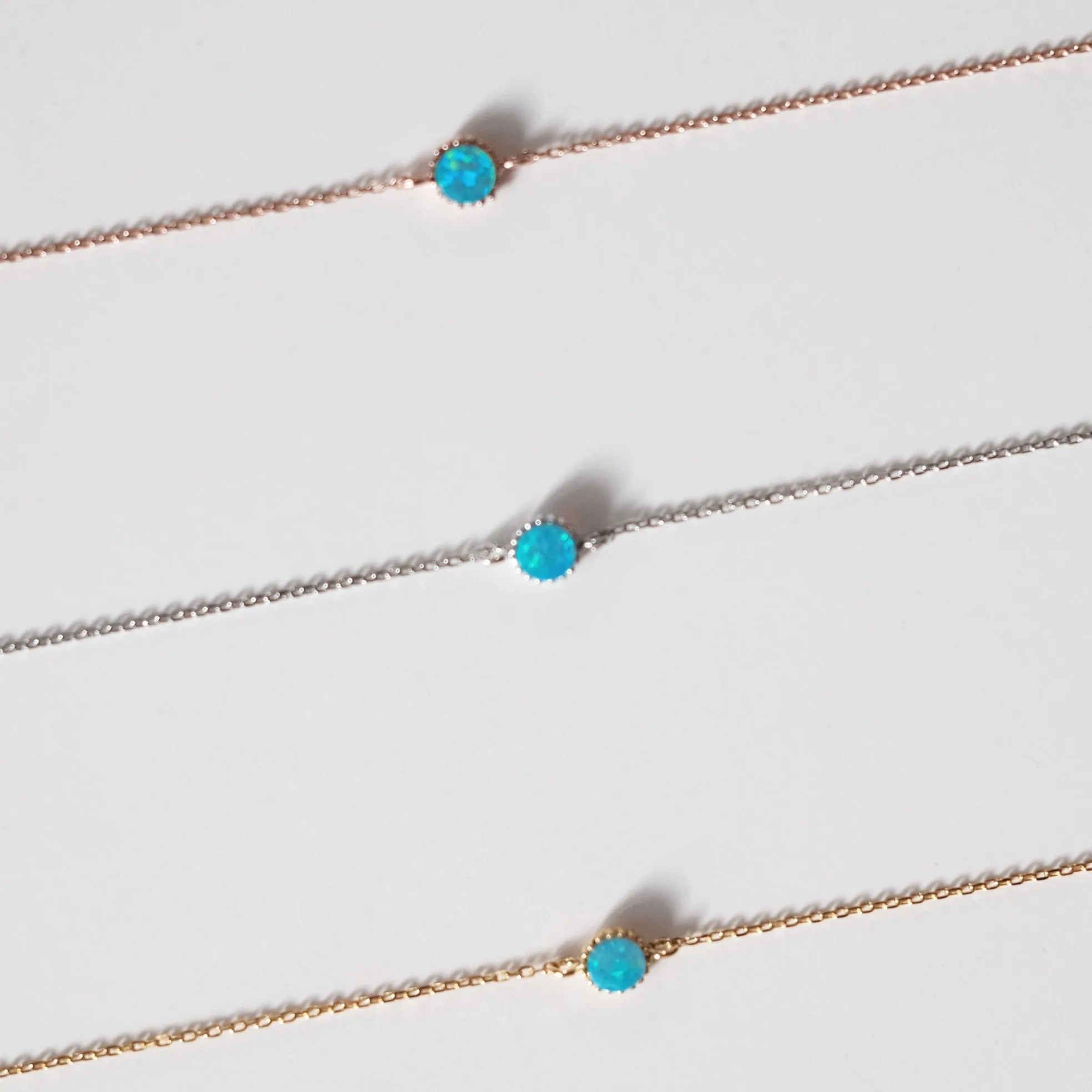 Little Blue Opal Bracelet