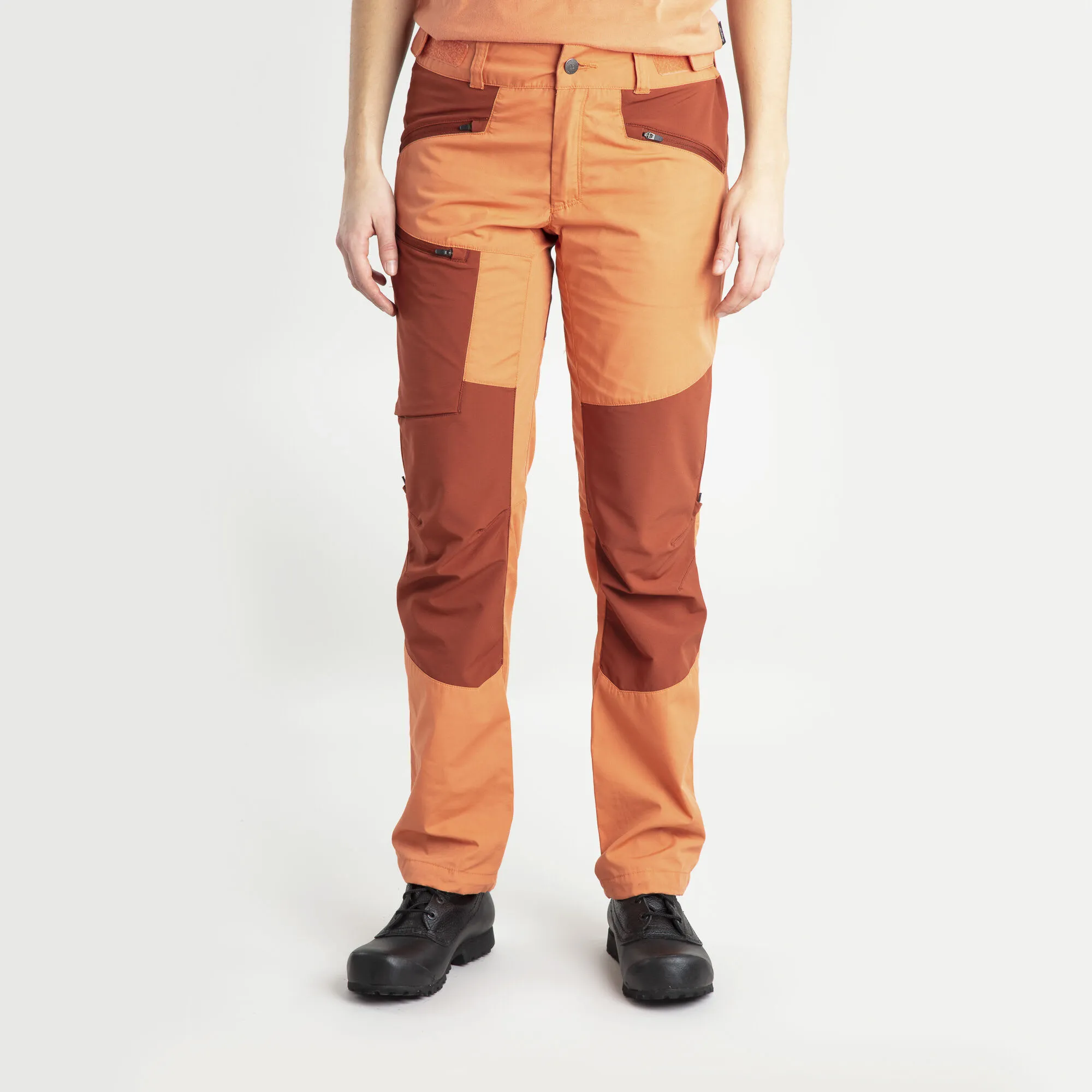 Lundhags Women&#x27;s Makke Light Pant Coral/Rust | Buy Lundhags Women&#x27;s Makke Light Pant Coral/Rust here | Outnorth