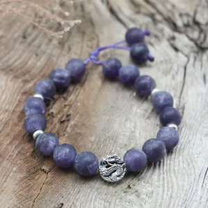 Magical Matte Amethyst Wrist Mala