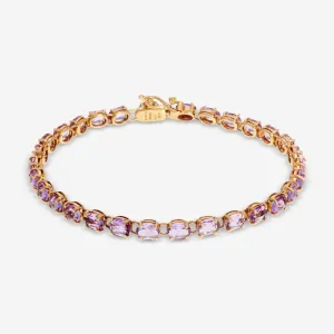 Nanis 18K Yellow Gold Amethyst Bracelet BI5-565