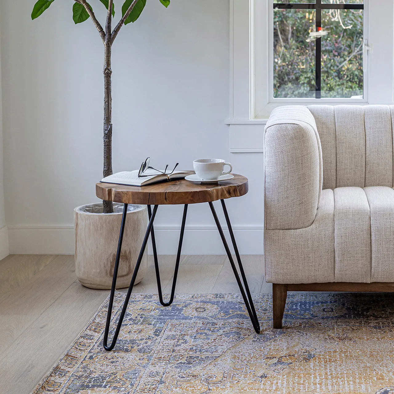 Natura Round Accent Table