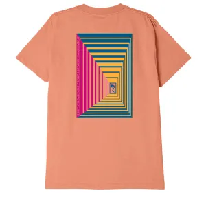 Obey OP Perspective T-Shirt - Coral