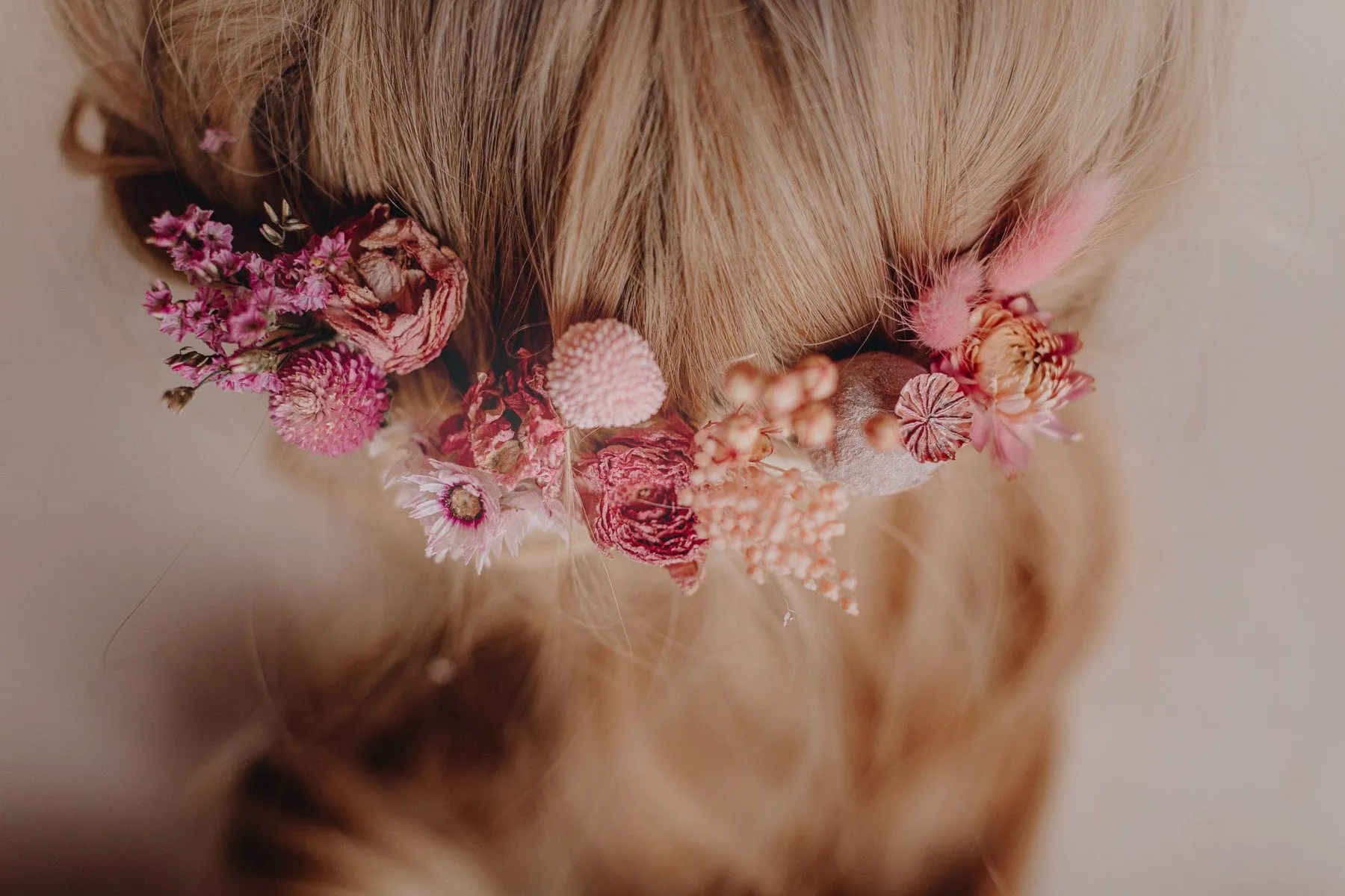 Pink Bill Ball & Larkspur 15piece Hair Pins  Set, Boho Hair Pins, Wedding Hair Pins, Flower Pin Set