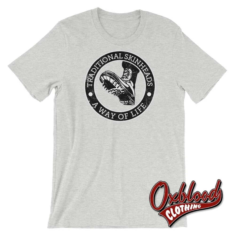 "A Way Of Life" Traditional Skinheads Shirt | Skinhead T-Shirts UK Style & Bovver Boy Clothes