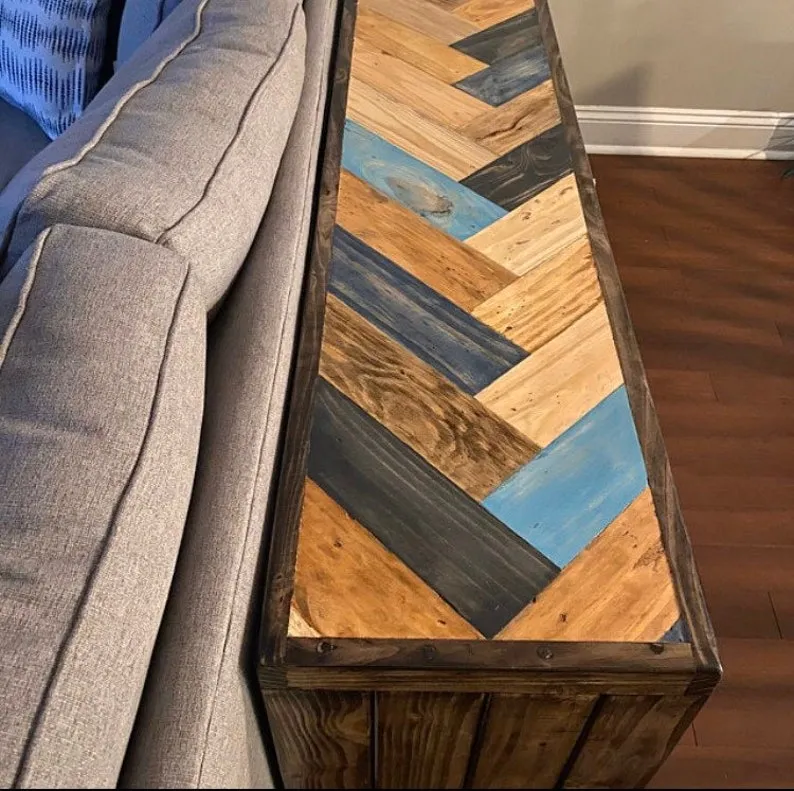 "I Got the Blues" Herringbone Top (Add-on)