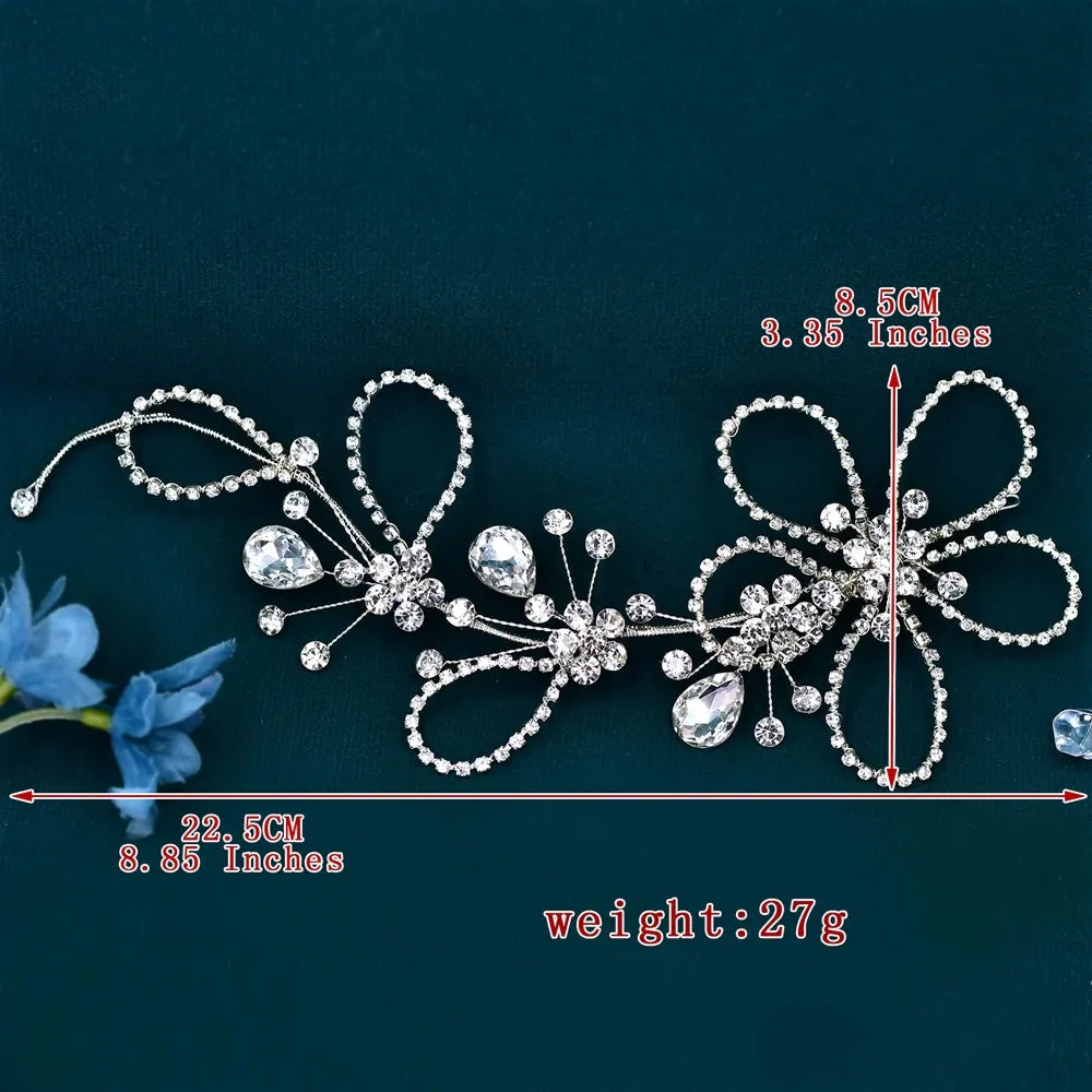 Rhinestone Wedding Headband: Bridal Hair Accessory