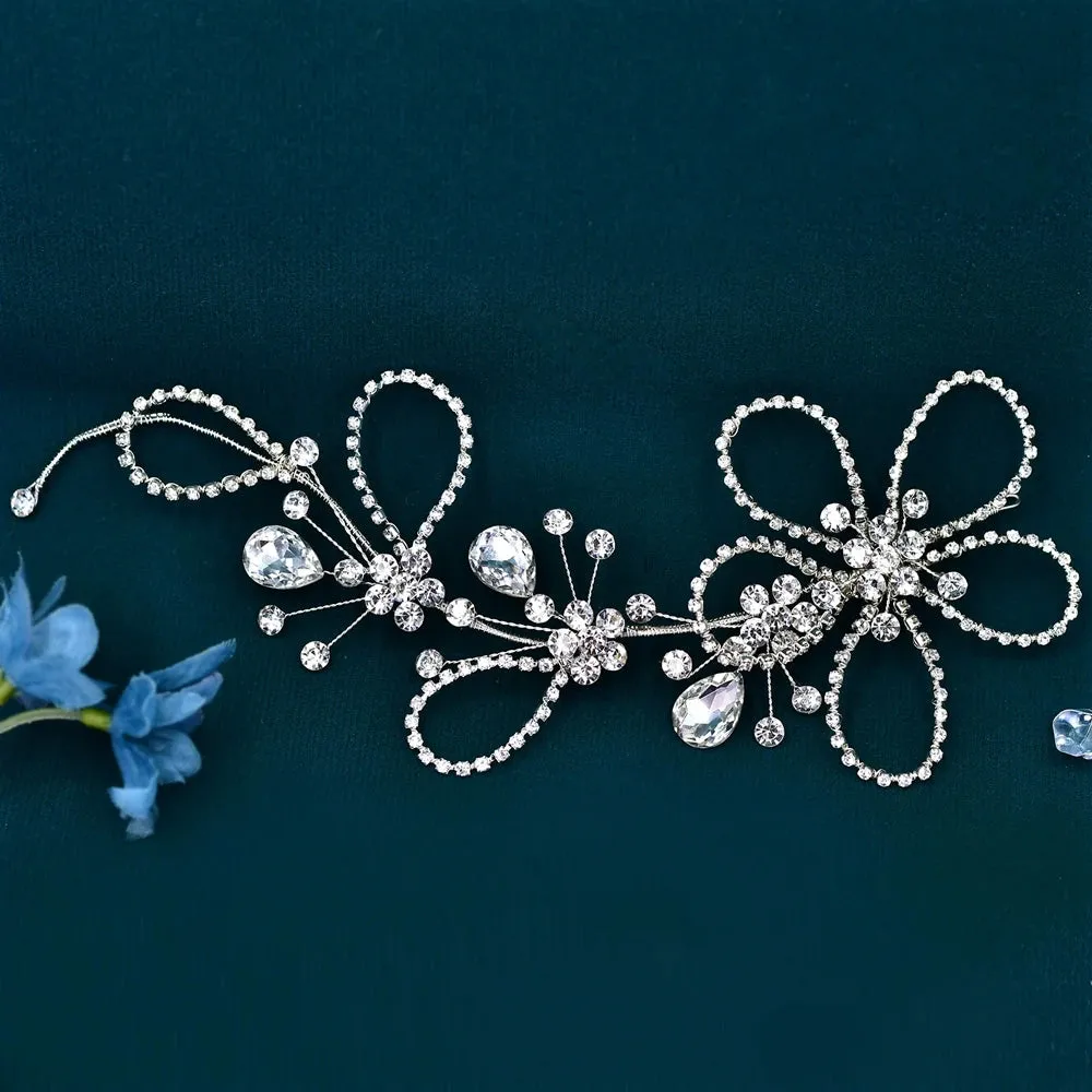 Rhinestone Wedding Headband: Bridal Hair Accessory