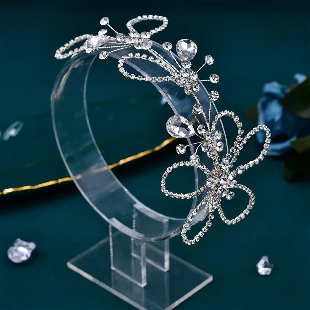 Rhinestone Wedding Headband: Bridal Hair Accessory