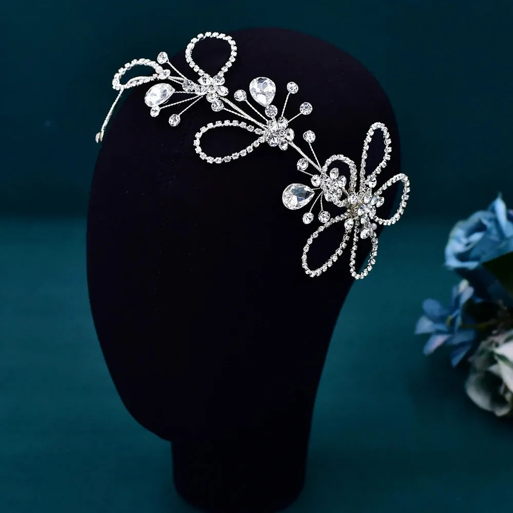 Rhinestone Wedding Headband: Bridal Hair Accessory