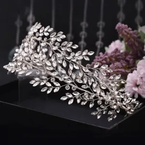 Rhinestone Wedding Headband: Luxe Bridal Elegance