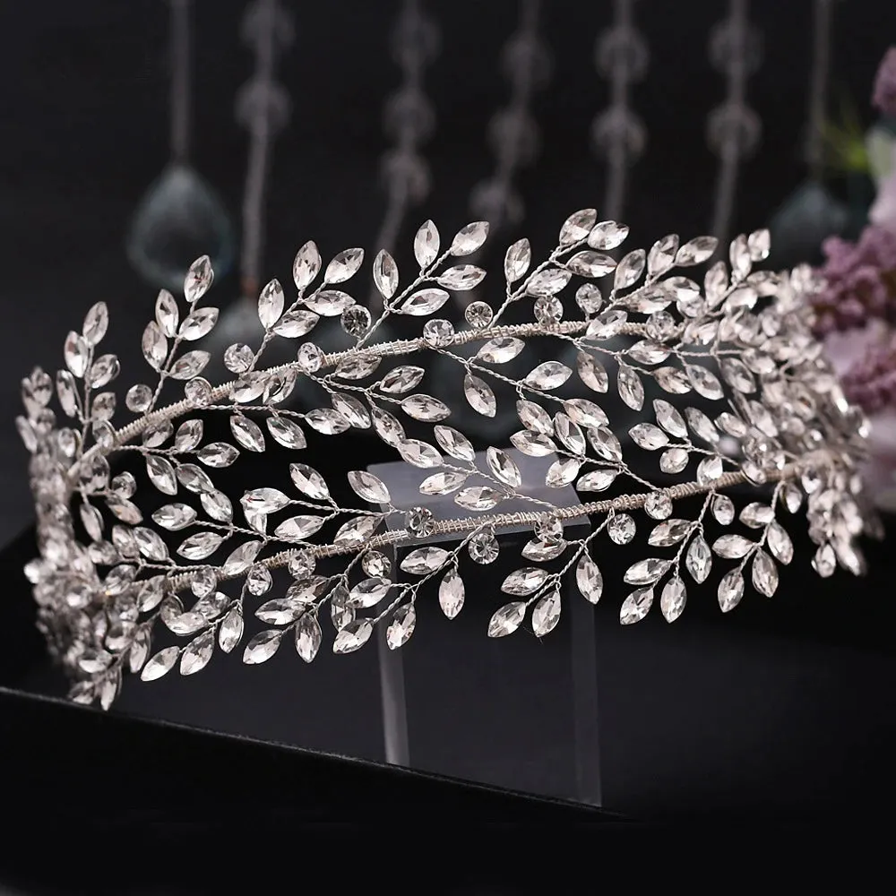 Rhinestone Wedding Headband: Luxe Bridal Elegance