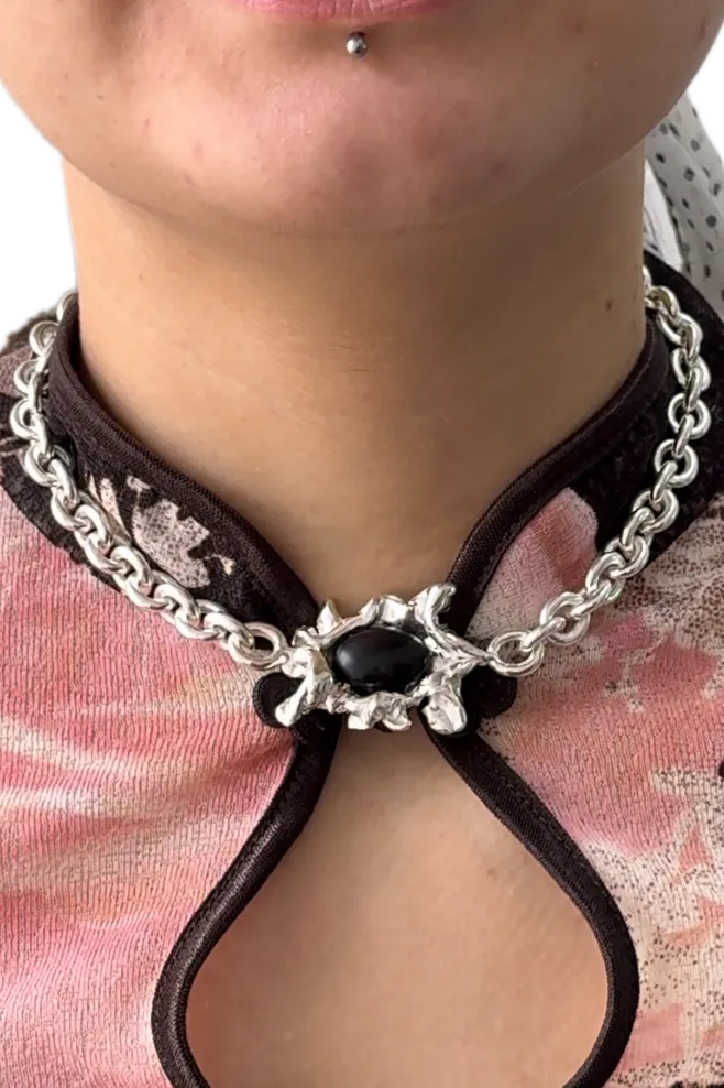 Rococo Choker - Onyx