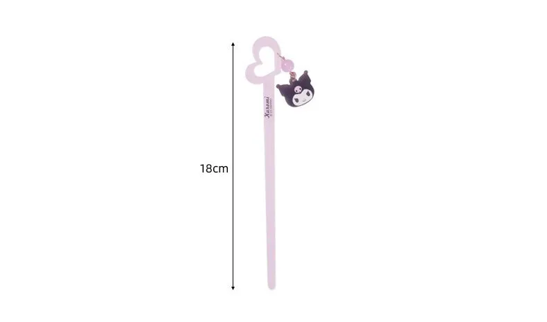 Sanrio Hello Kitty My Melody Kuromi Cinnamoroll Pompompurin Pochacoo Candy Colour Hairpin Step Shake