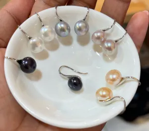 Short Hang Freshwater Pearl Earrings
