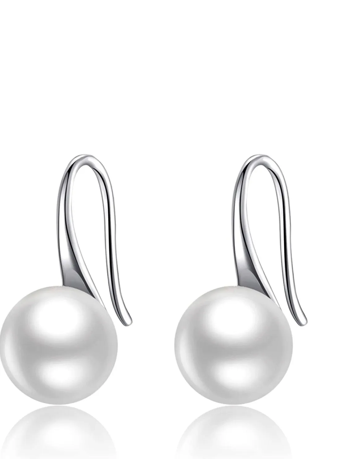 Short Hang Freshwater Pearl Earrings