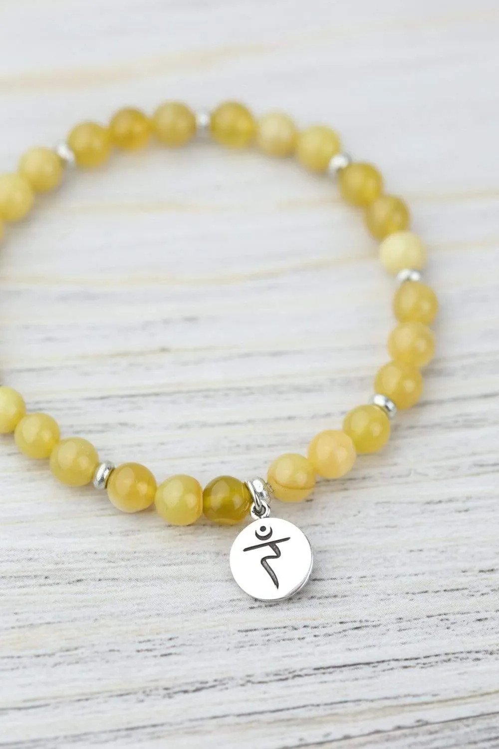 Solar Plexus Chakra Yellow Opal Bracelet